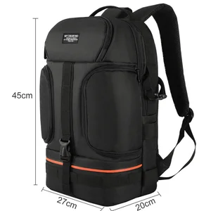 dslr waterproof video camera backpack tripod case w reflector stripe fit 15 6in laptop bag for canon nikon sony dslr photo free global shipping