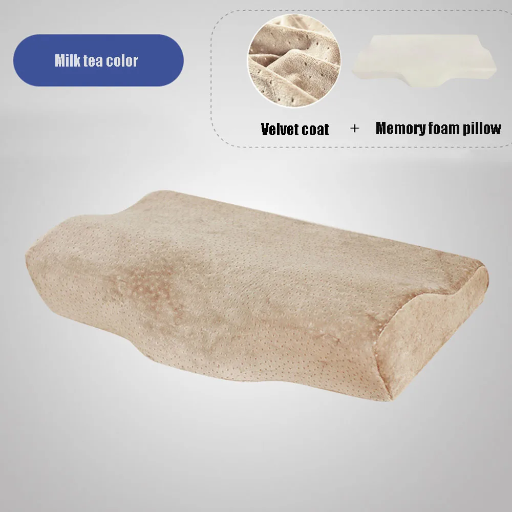 Подушка Ортопедическая из пены с эффектом памяти 50x30 см | Дом и сад