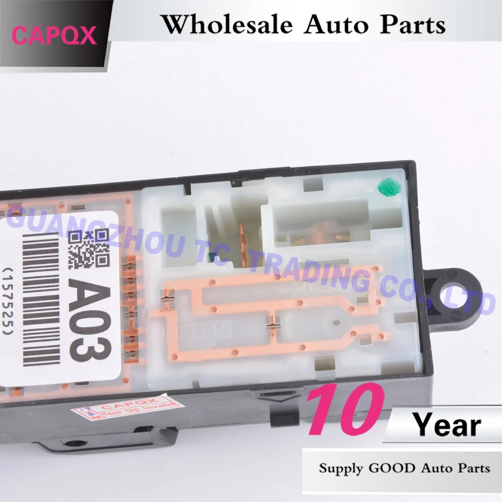 CAPQX для Subaru Forester 2008-2012 legacy Outback 10-12 передний левый переключатель стеклоподъемника кнопка управления