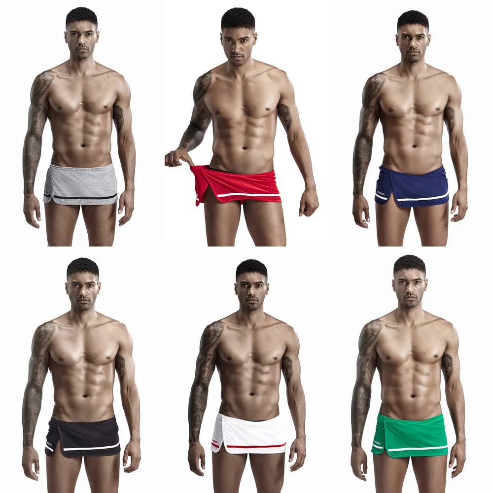 Пикантная Мужская пижама из 2 предметов короткое хлопковое нижнее белье одежда