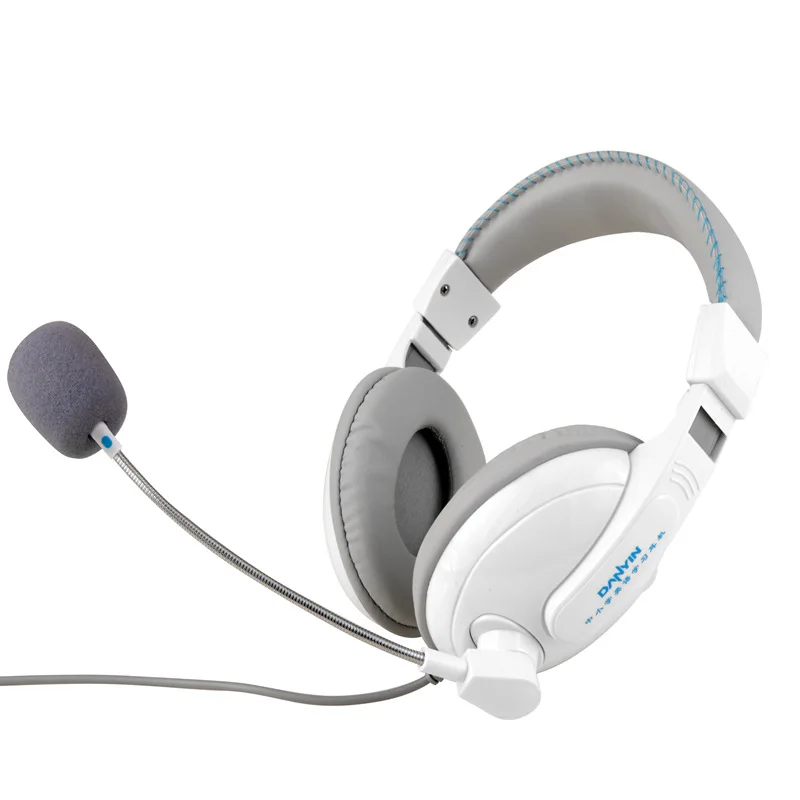 

Electronic Music D3000 Headset Children Students English Hearing Only Headset with Microphone Noise Reduction