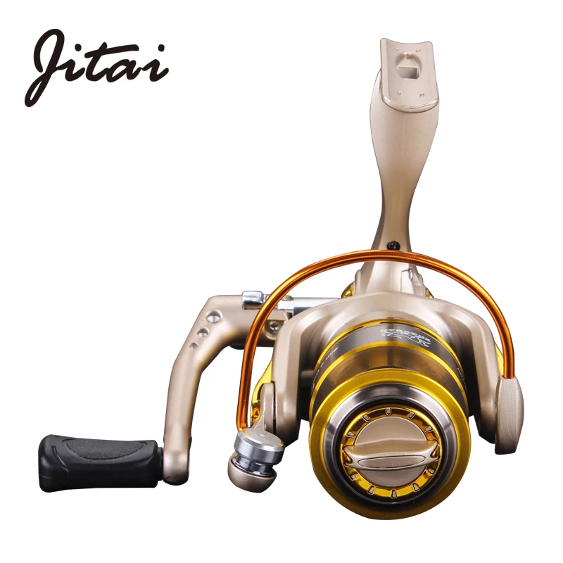 

JITAI Front Drag Spinning Reels For Fishing Metal Spool Quick Foldable Reel Handle 9+1BB Fishing Coils Wheels Carrete de pesca