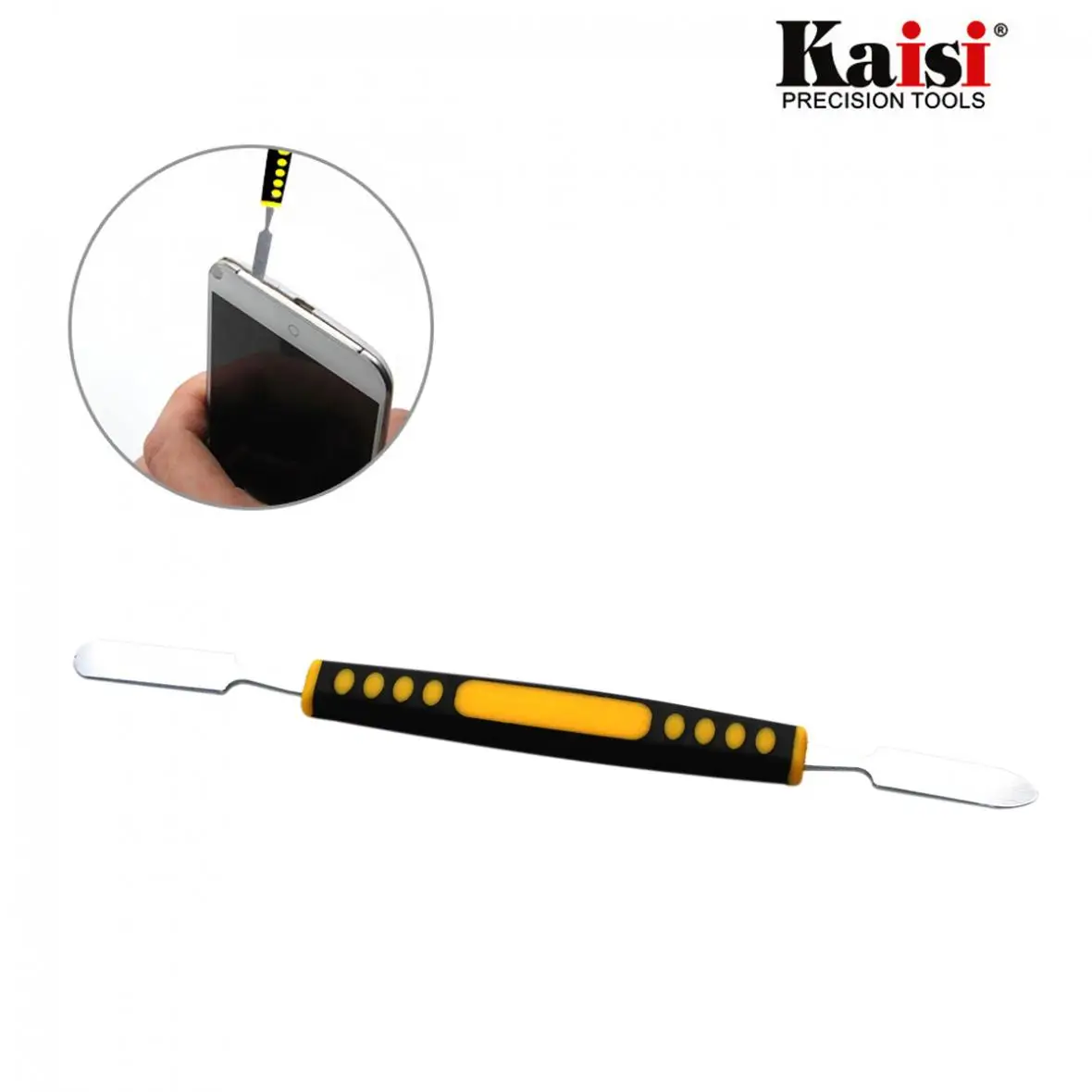 

Kaisi 6pcs Dual Ends Metal Crowbar Set Prying Opening Repair Tool Kit for Tablet Mobile Phone Fit for iPad / iPhone