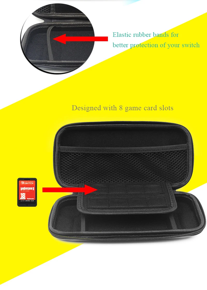 IBen Портативная сумка для хранения EVA чехол s для kingd Switch Lite чехол NS NX Lite консоль защитная оболочка контроллер