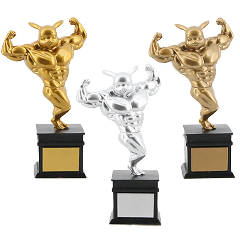 

Tomy Pokemon, забавная креативная Трехцветная Золотая фигурка Bikachu для фитнеса, мужская модель, игрушечные украшения, коллекционные модели, игруш...