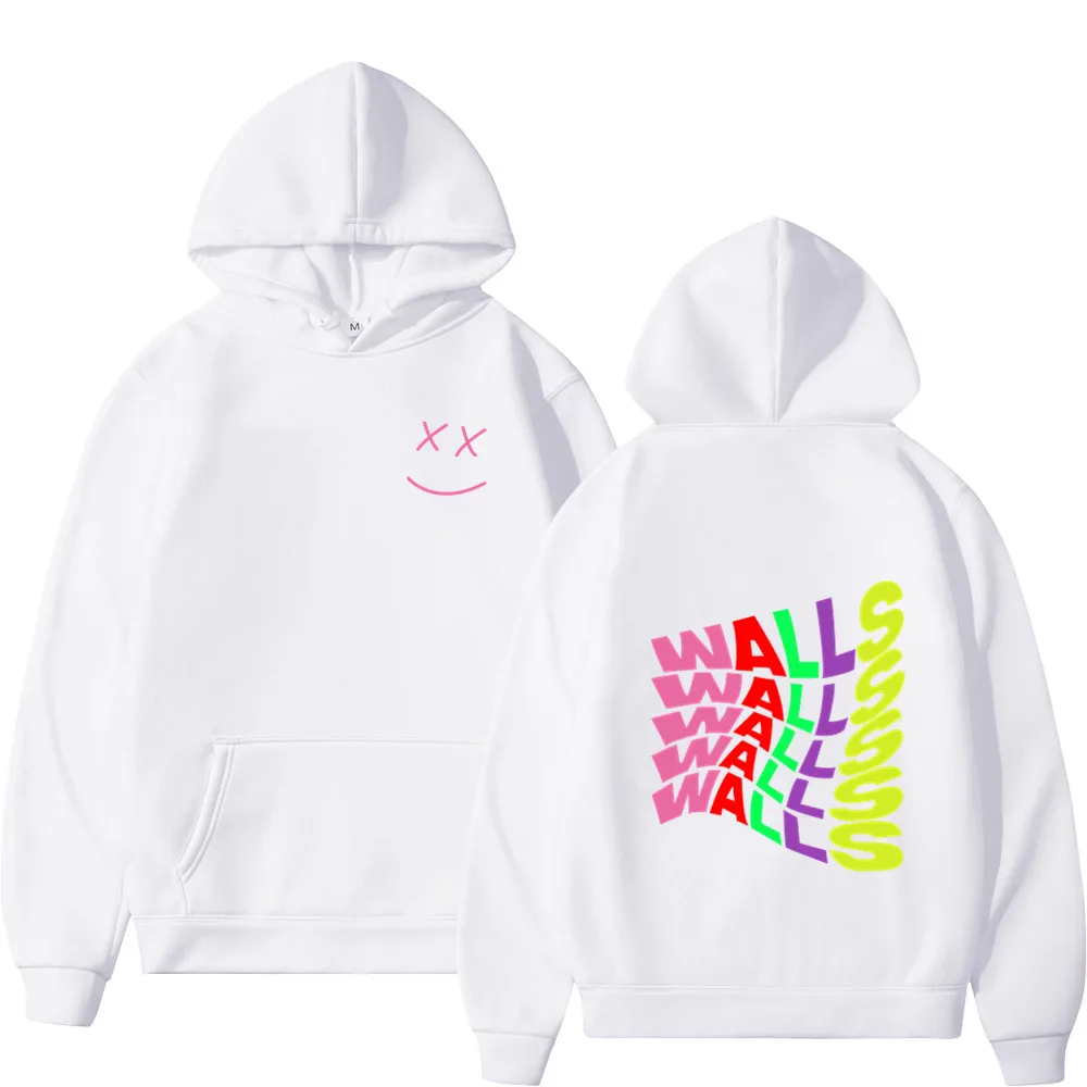 

Fahion Hoodie Louis Tomlinson Smile Walls Hoodies Women Men Harajuku Streetwear Pullover Women's Sweatshirt Oversized