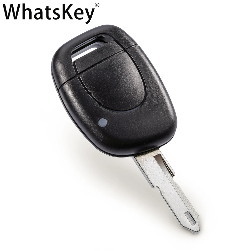 Сменный Чехол WhatsKey для Renault Megane Twingo Kangoo Master Clio 2001 2005 с 1 Кнопкой дистанционного