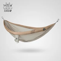 240170cm inflatable hammock camping outdoor survival garden furniture leisure sleeping hamaca travel double hanging bed