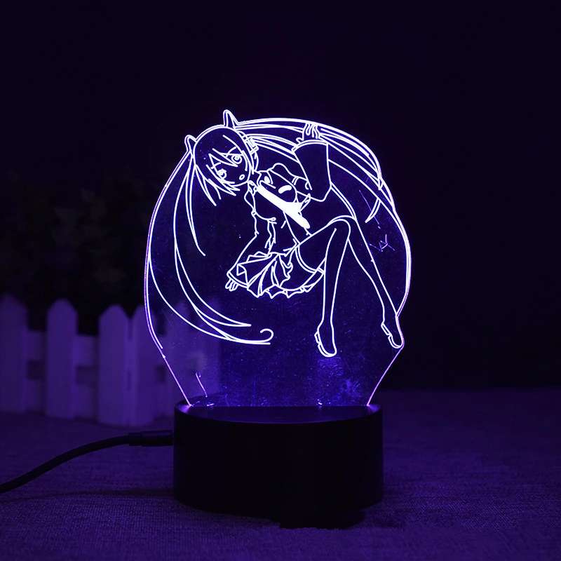 NewAnime Figure Sailor Moon Tsukino Usagi Warrior 3d Led Lamp Bedhome Manga Ninght Lights Room Lampara Dormitorio Model Toy | Игрушки и