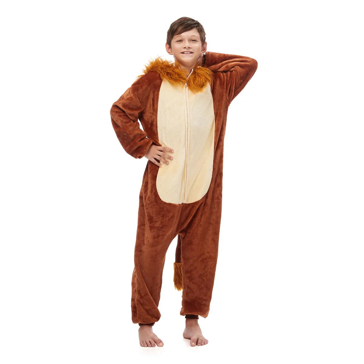 Детские пижамы детские зимние фланелевые комбинезоны для мальчиков и девочек