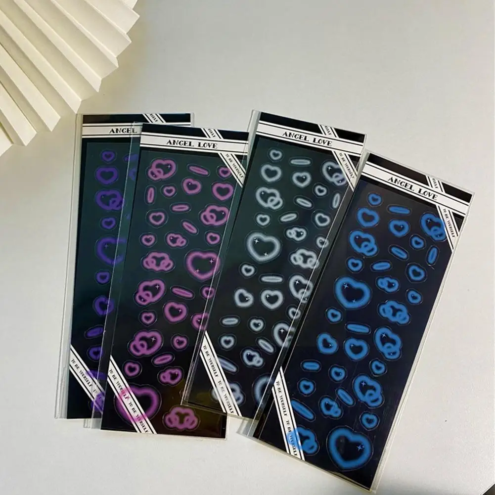 

Милая коллекция пузырьков мечты Ins, прозрачная наклейка, декоративная наклейка, наклейка с сердцем, украшение, ангел, украшение для скрапбук...