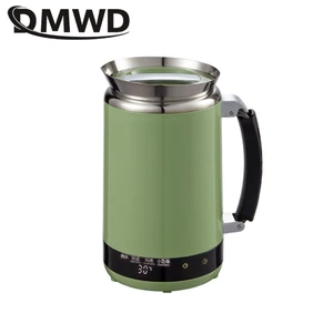 Домашний электрический чайник DMWD, 0,5 л, портативная чашка для тушения супа, чайник для кипячения воды, нержавеющая сталь 304