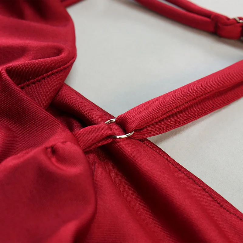

2021 New Spring and Summer Women's Sexy V-neck Pleated Sling Short Skirt Dress Women Maxi Dresses for Women
