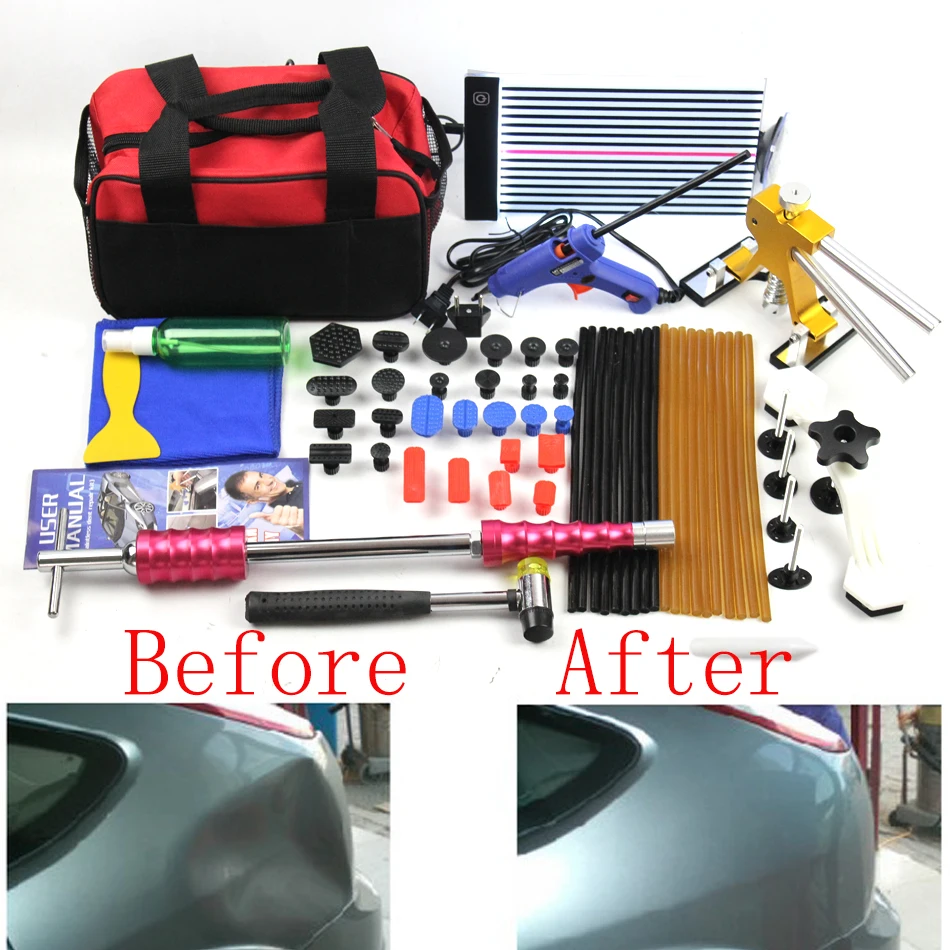 Набор инструментов для удаления вмятин на кузове автомобиля|Наборы ручных