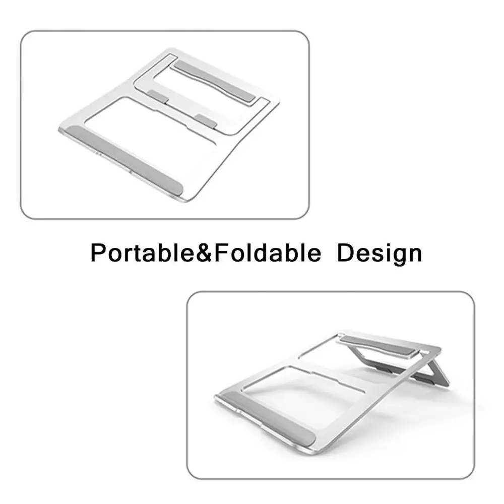 Регулируемая подставка для ноутбука настольного компьютера складная ПК