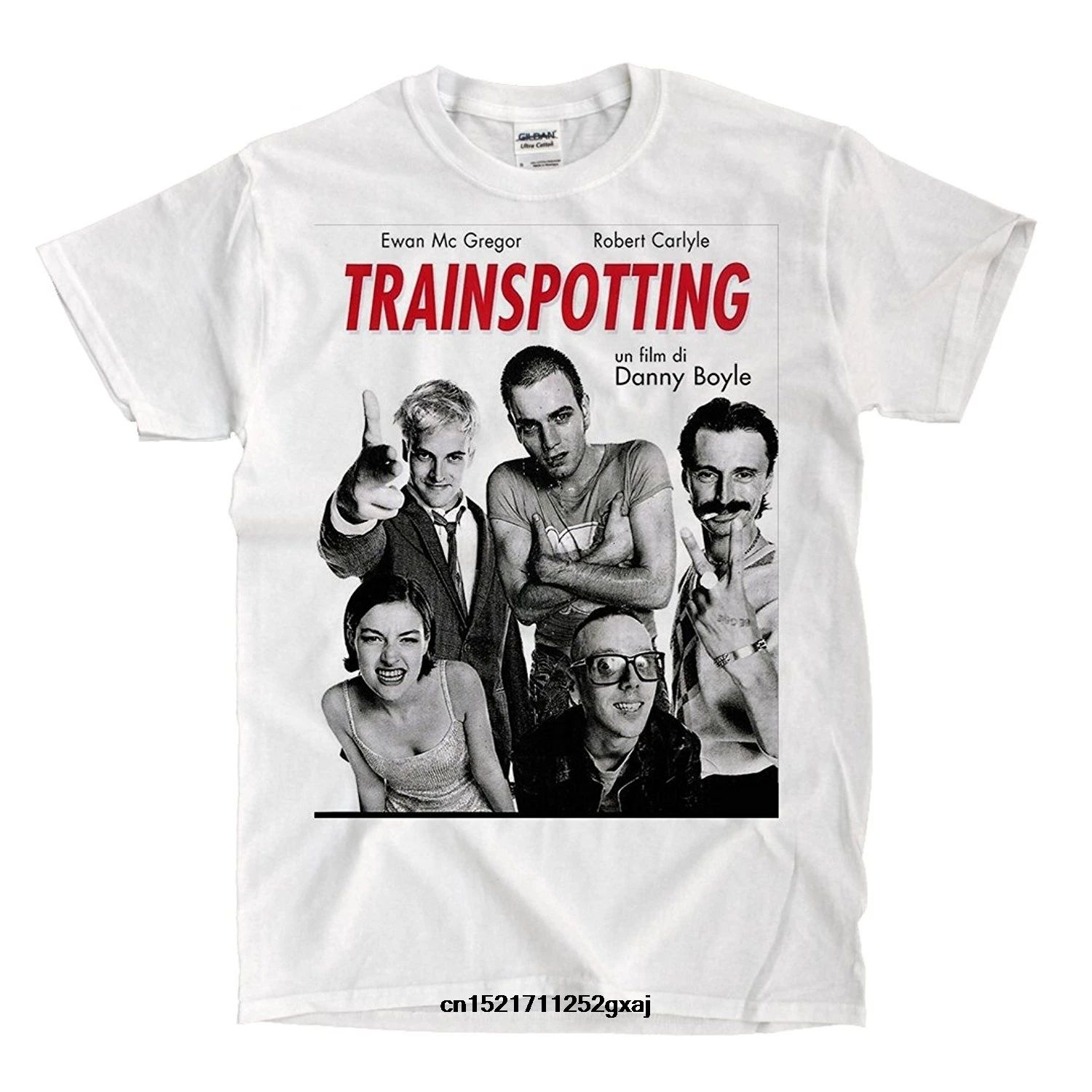 Мужская футболка постер на тему фильма игле белая модная летняя d для мужчин |