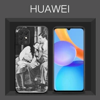 roman holiday movie phone case black color for huawei p40 p30 p20 pro mate 20 lite honor 10 10i 9x 8a 8x cover coque funda shell