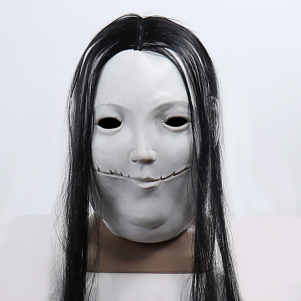 

Movie Scary Stories To Tell In the Dark Mask Pale Lady Sarah Latex Made Halloween Party Evil Masquerade Masks Drop Shipping