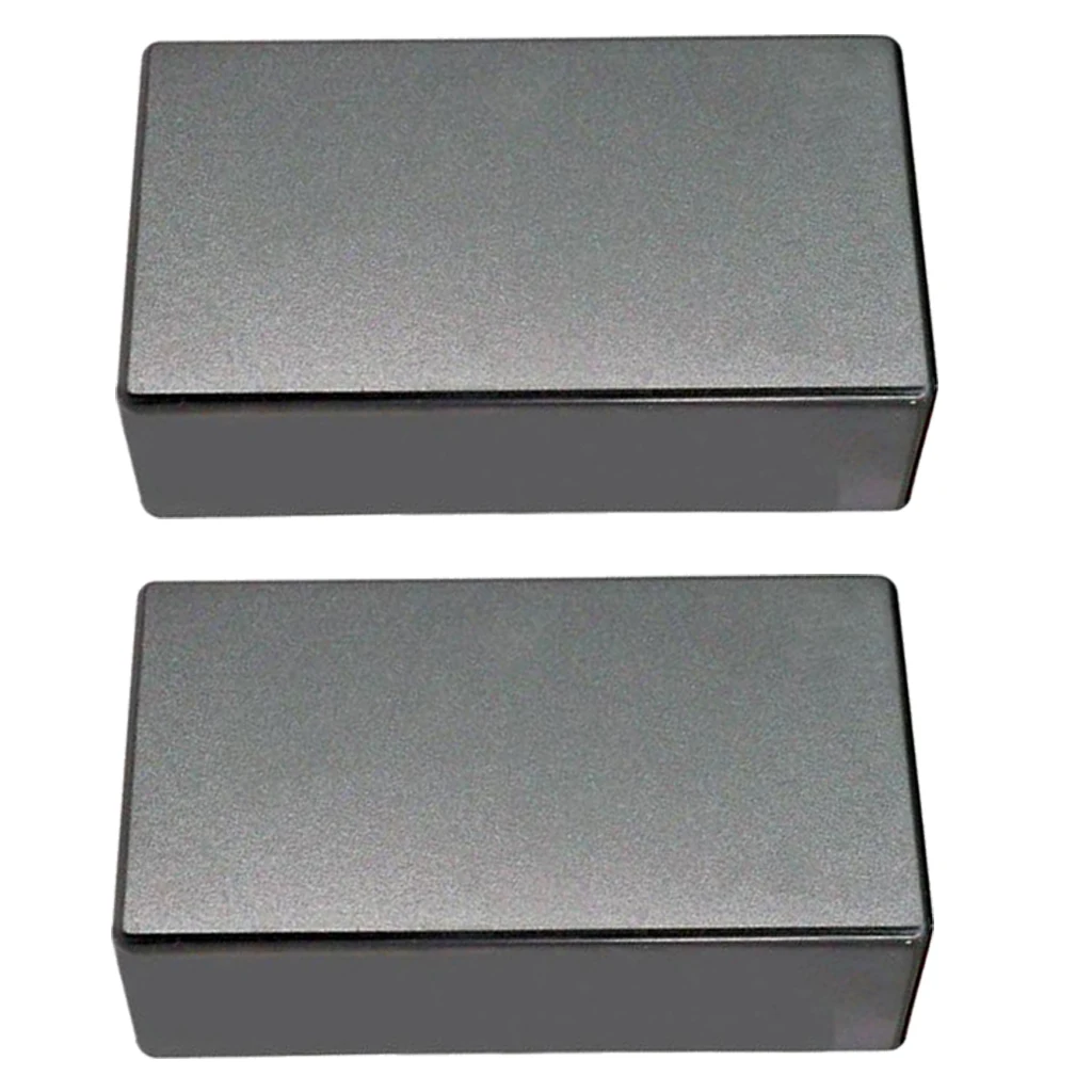 Tooyful 2 шт. пластиковый запечатанный закрытый Чехол для гитары Humbucker без отверстия