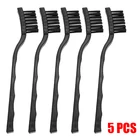 Щетка для чистки электронных компонентов, 5 комплектов, черная, Антистатическая, с защитой от электростатического разряда, для Мобильный телефон ноутбуков, печатных плат, BGA