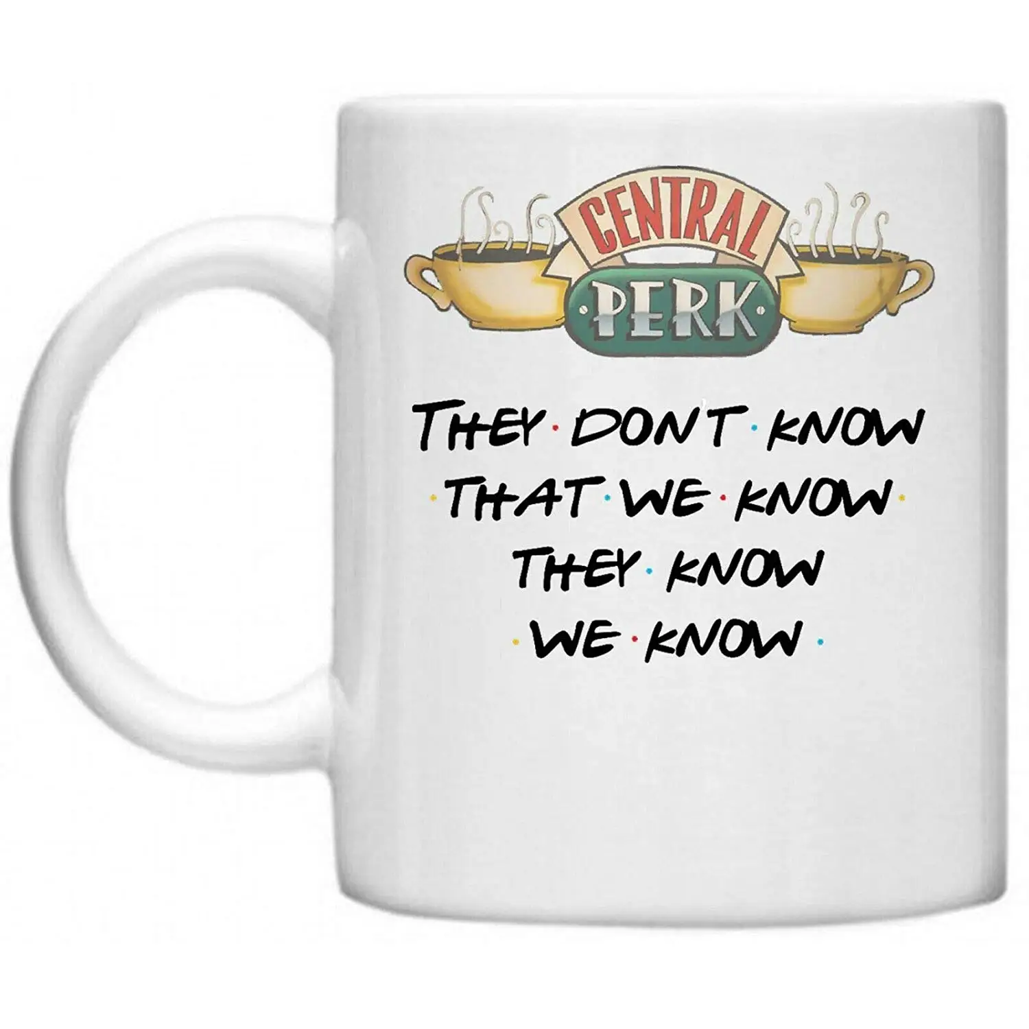 

2020 Friends Mug 11oz Central Perks Mugs Ceramic Tea Milk Wine Beer Friend Gifts Novelty Travel Anniversary Gift Drop Shipping