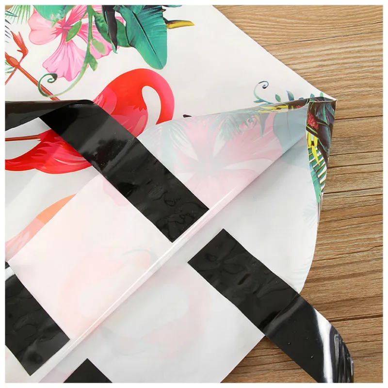 Цветы из материала PE фламинго Подарочная сумка для одежды семейного хранения