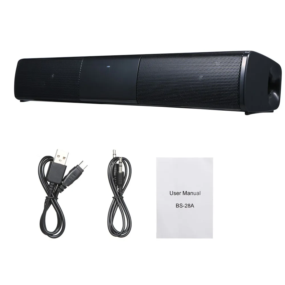 USB Звуковая Панель ТВ Саундбар домашний кинотеатр тв динамик для ПК мобильный