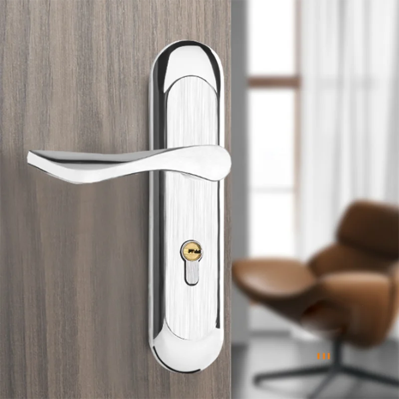 

Замок для раздвижных дверей OA50DL, магнитный портативный замок для межкомнатных дверей в спальню, ручка для конфиденциальности квартиры, обо...