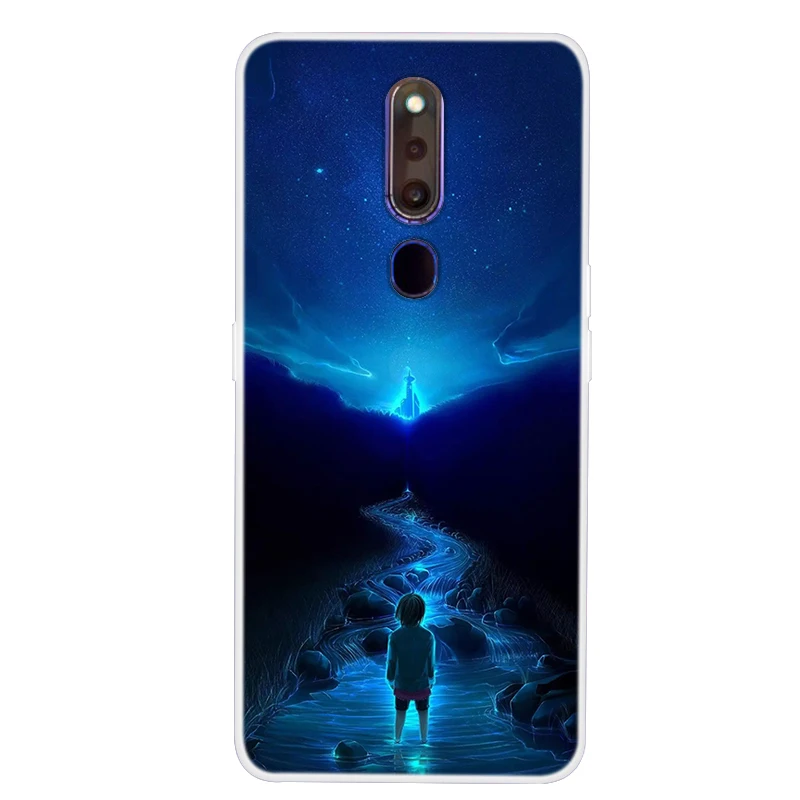 Полный воображения чехол для телефона OPPO F3 F5 F7 F9 F1S K1 R15X R17 F11 Pro Чехол из мягкого