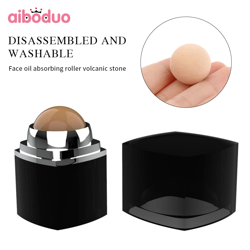 Ролик с вулканическим камнем для удаления черных точек на лице | Красота и