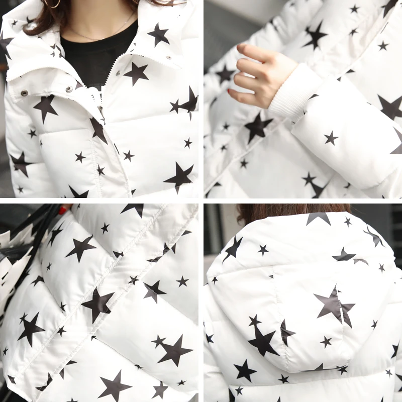 

2019 Women Winter Jacket Down Cotton Long Warm Thicken Female Coat Hooded Parka Snow Wear Plus Size 3xl Casaco Feminina Inverno