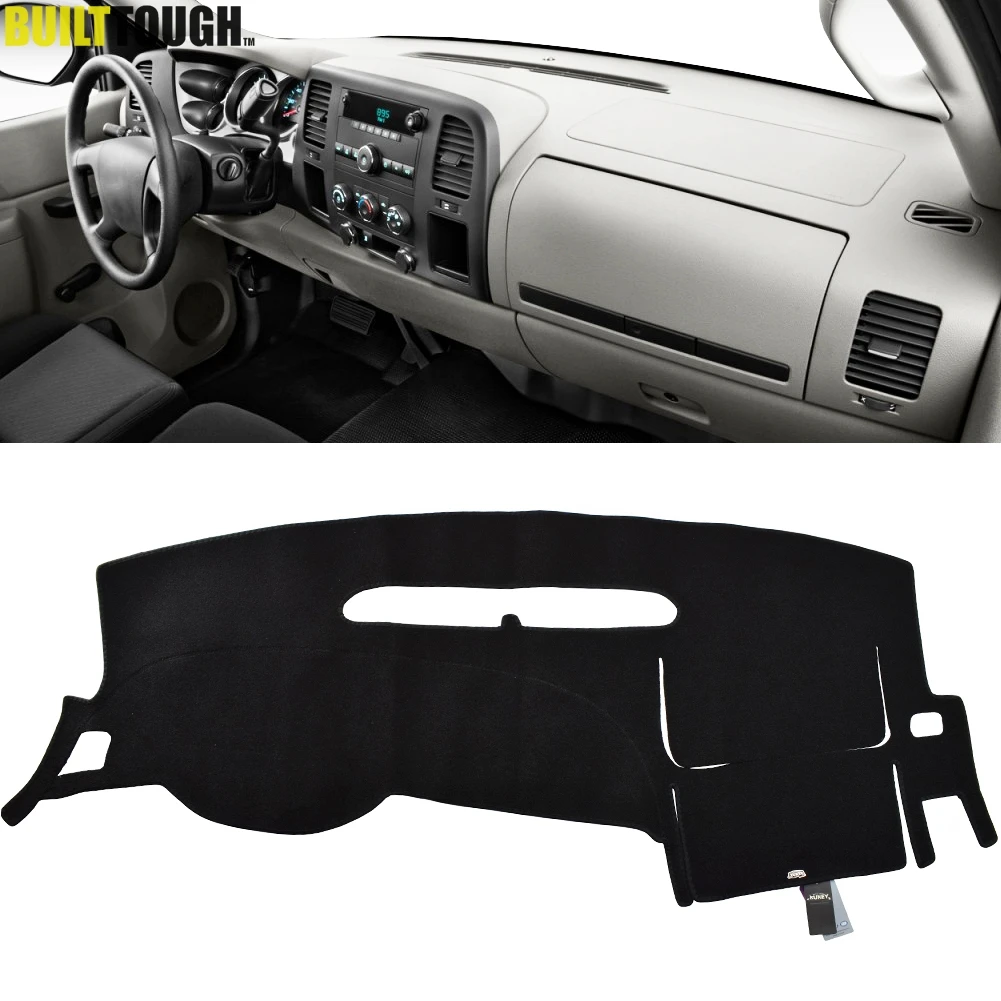 Для Chevrolet Silverado 1500 LT HD WT 4x4 2007 - 2013 крышка приборной панели Dashmat Dash коврик