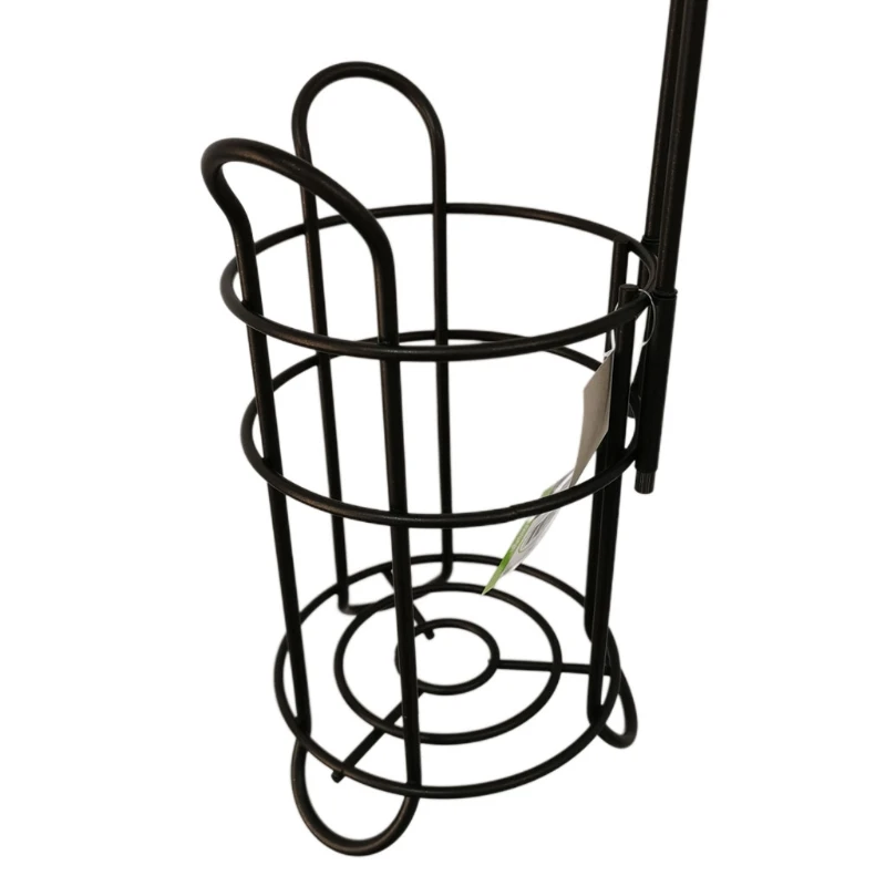 

Toilet Paper Holder Stand Upgrade Free Standing Bathroom Toilet Tissue Holders M17E