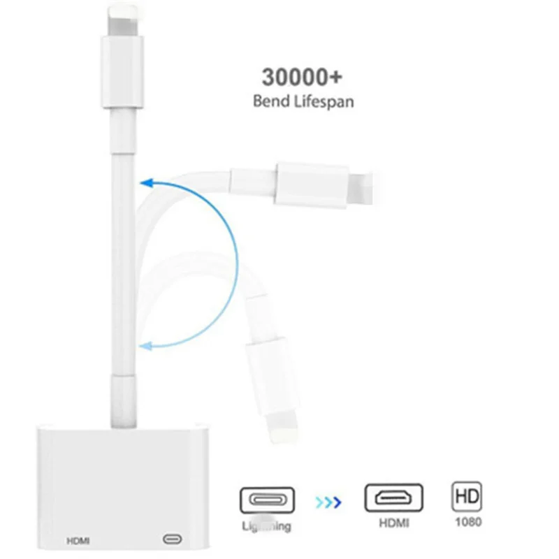 Адаптер Lightning/HDMI для ТВ 1080P HD цифровой AV |