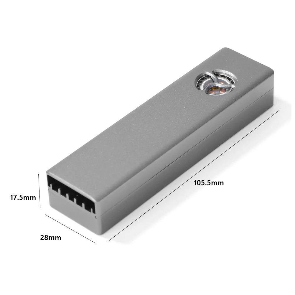 

10Gbps USB 3.1 Type-C SSD Enclosure Fan Aluminum Alloy External Case M.2 NGFF NVME Box Solid State Drive Adapter