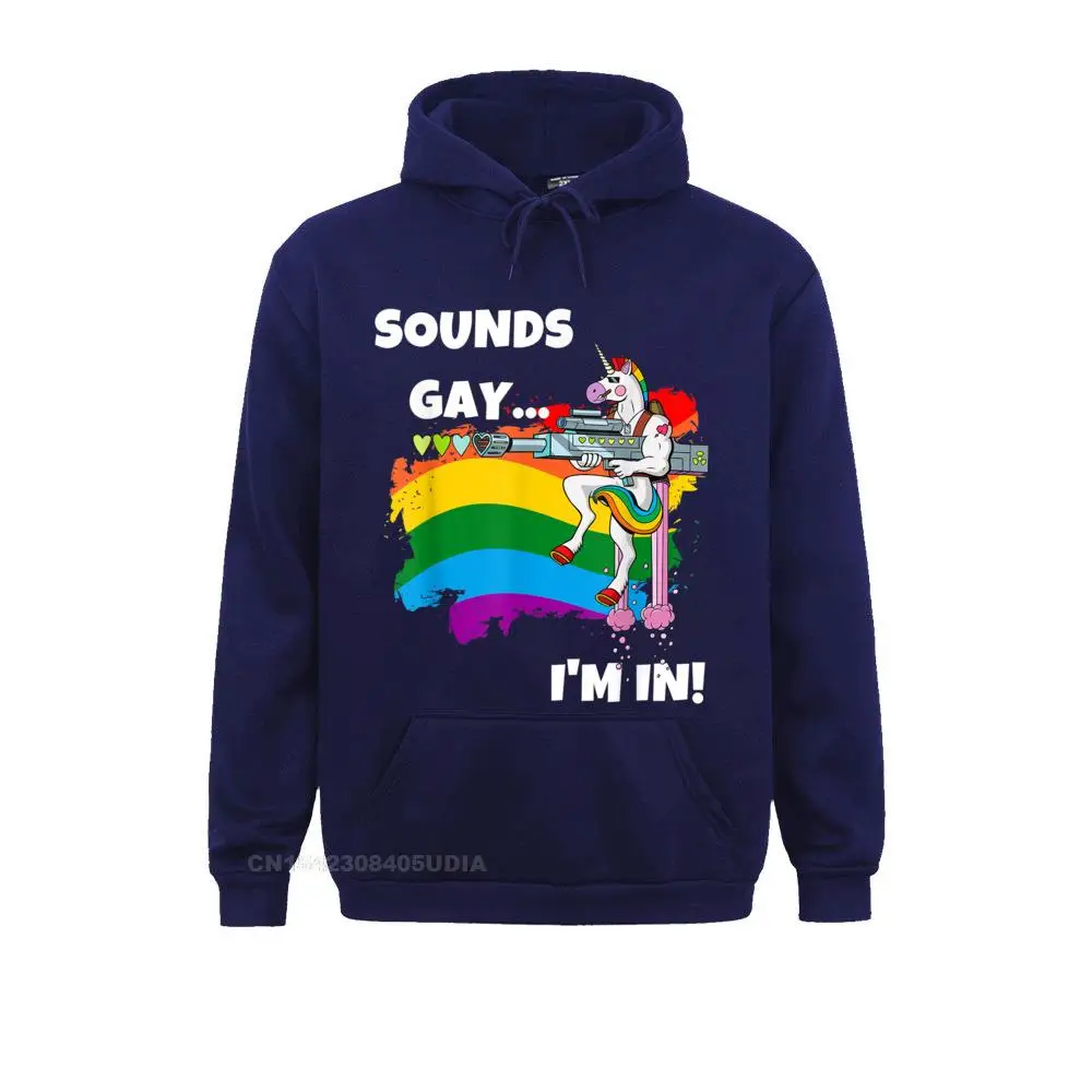 Повседневная Толстовка с надписью I'm In смешная гордость единорог Женская