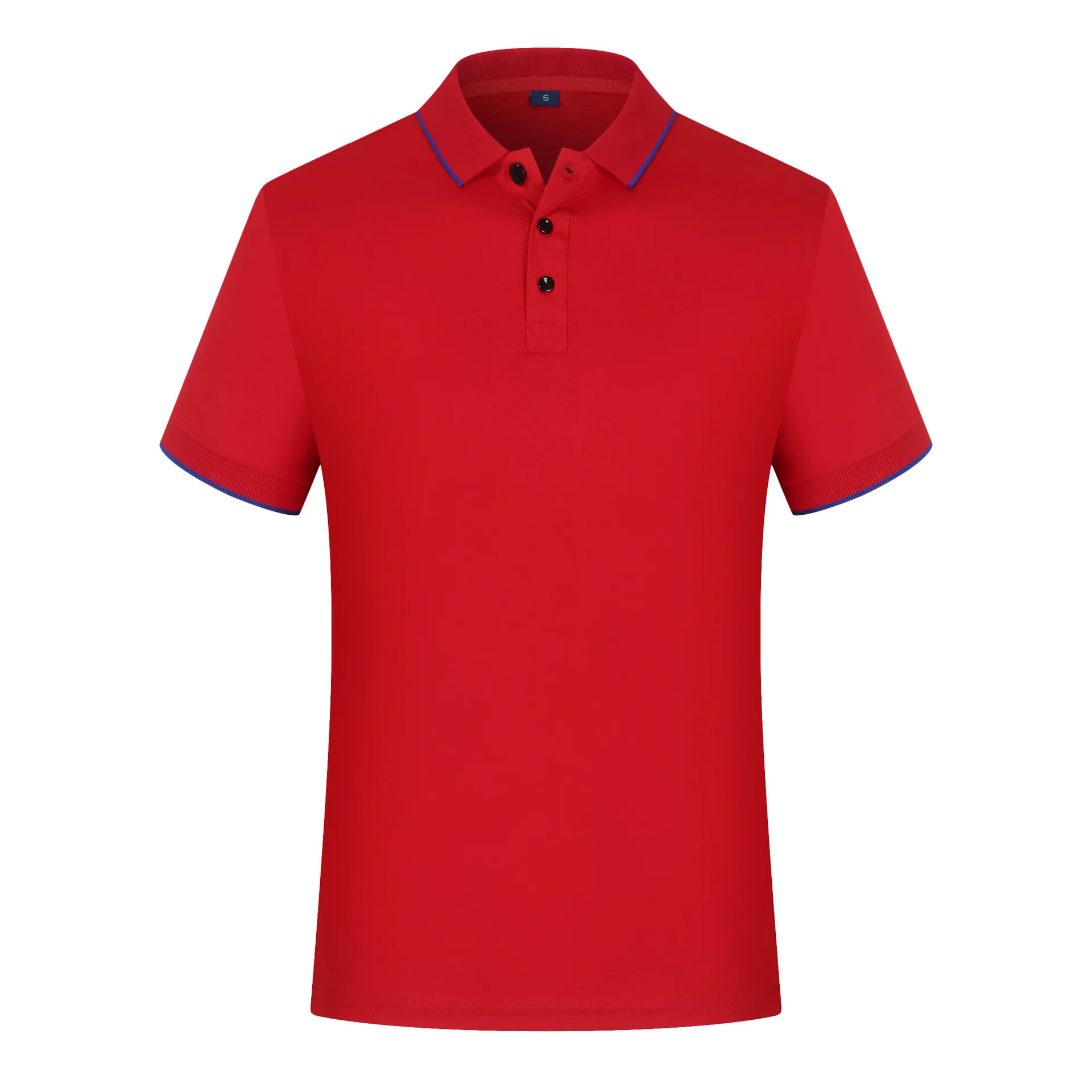 

summer high-end private custom breathable polo shirt men and women badge custom printing casual business style top