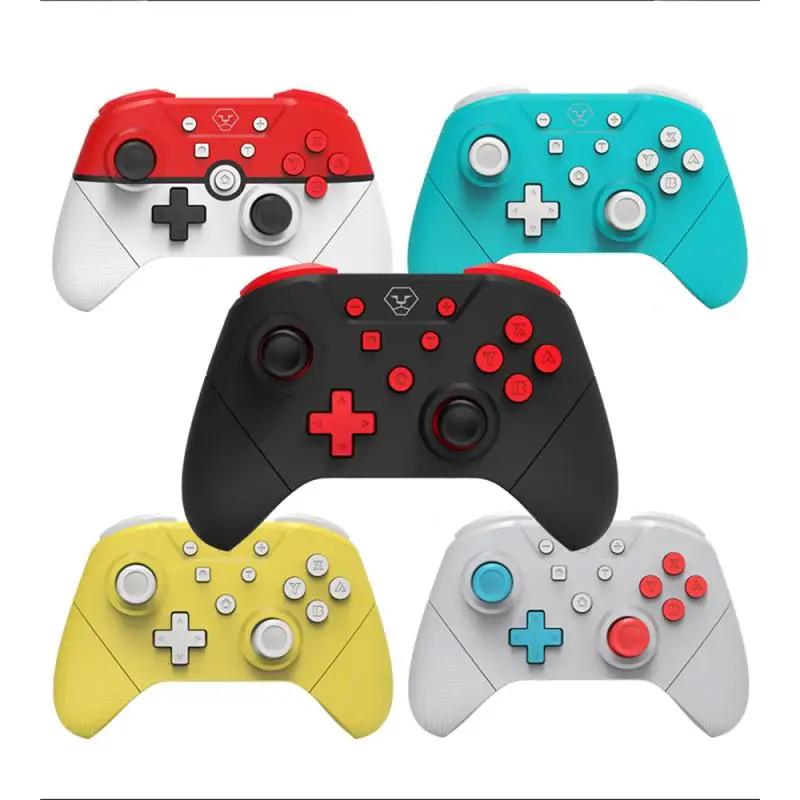 Беспроводной игровой контроллер для Switch NS Pro/Lite 6-осевой гироскоп NFC-датчик Bluetooth