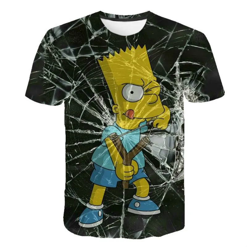 

Summer Men's T-shirt Cute Clothes 3D T-shirt Casual Hip Hop Print Short Sleeve Men's Animated T-shirt 2021