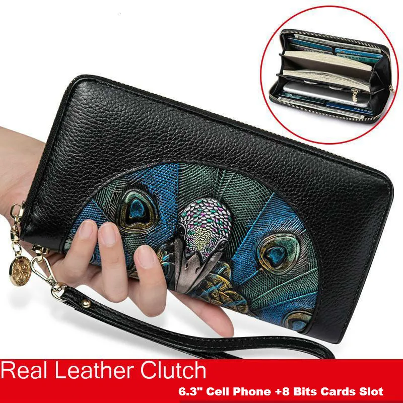 Женский кошелек из натуральной кожи 2019 роскошный бренд женские кошельки и