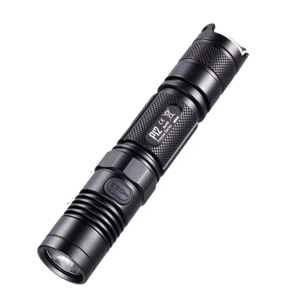 P12 NITECORE P12 Тактический светильник-вспышка CREE XM-L2 U2 Led Макс 1000 люмен дальность луча 232 м наружный светильник поисково-спасательный фонарь - Испускаемый цвет: P12