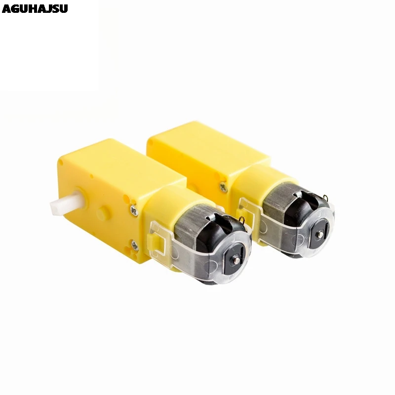 2 шт. TT Мотор 130 двигатель Смарт рисунком Робокар Поли Шестерни мотор для Arduino DC3V-6V