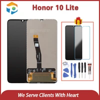 100 new lcd for hua wei honor 10 lite display touch screen no frame wholesale screen display for honor 10i lcd hry lx1 hry lx2