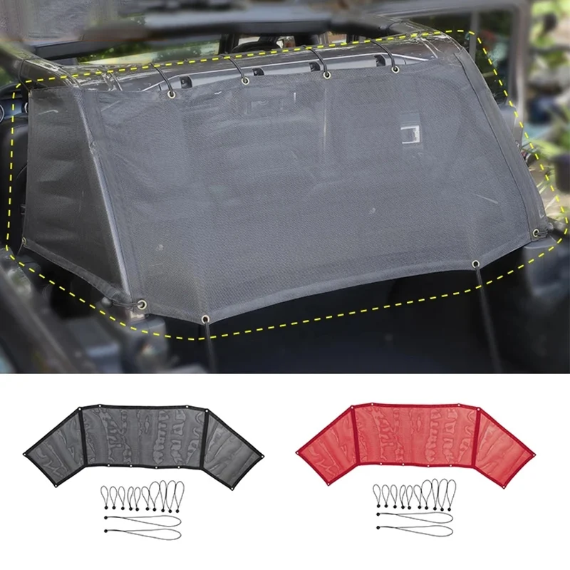

Car Trunk Sunshade Cover Anti UV Sun Protect Insulation Net Accessories for Jeep Wrangler JL 2018-2021 4Doors