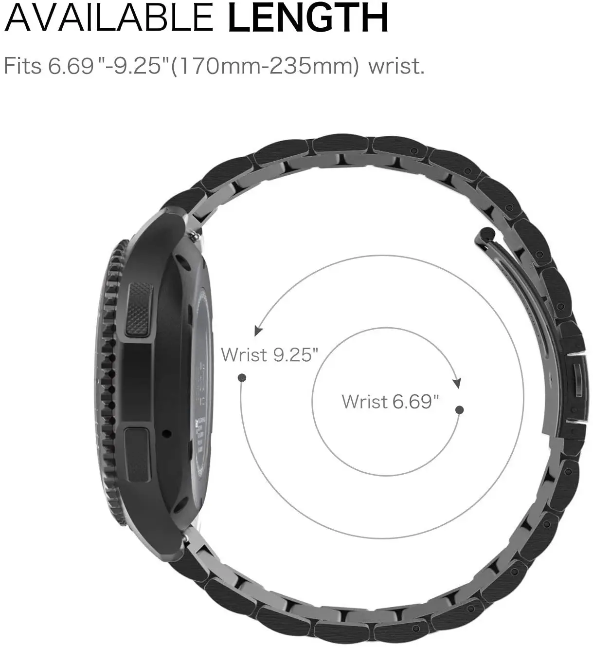 Металлический ремешок для honor magic watch 2 46 мм браслет из нержавеющей стали Huawei Honor Magic