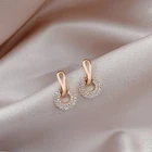 Женские серьги во французском стиле, характерные универсальные простые серьги, ювелирные изделия