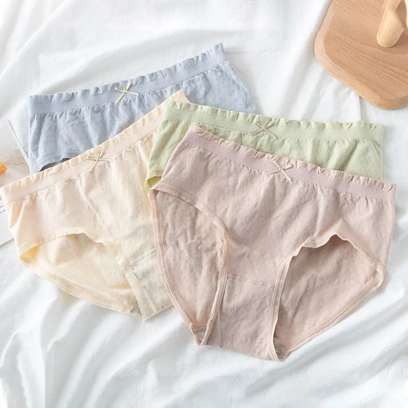 Женское хлопчатобумажное нижнее белье осень зима носки из тонкого хлопка с