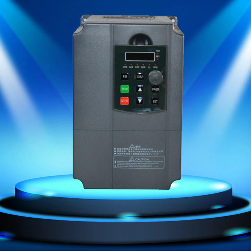 7.5KW/5.5KW 220V преобразователь частоты переменного тока однофазный Вход 3 фазы Выход частотный инвертор VFD мотор Скорость контроллер 50/60Hz