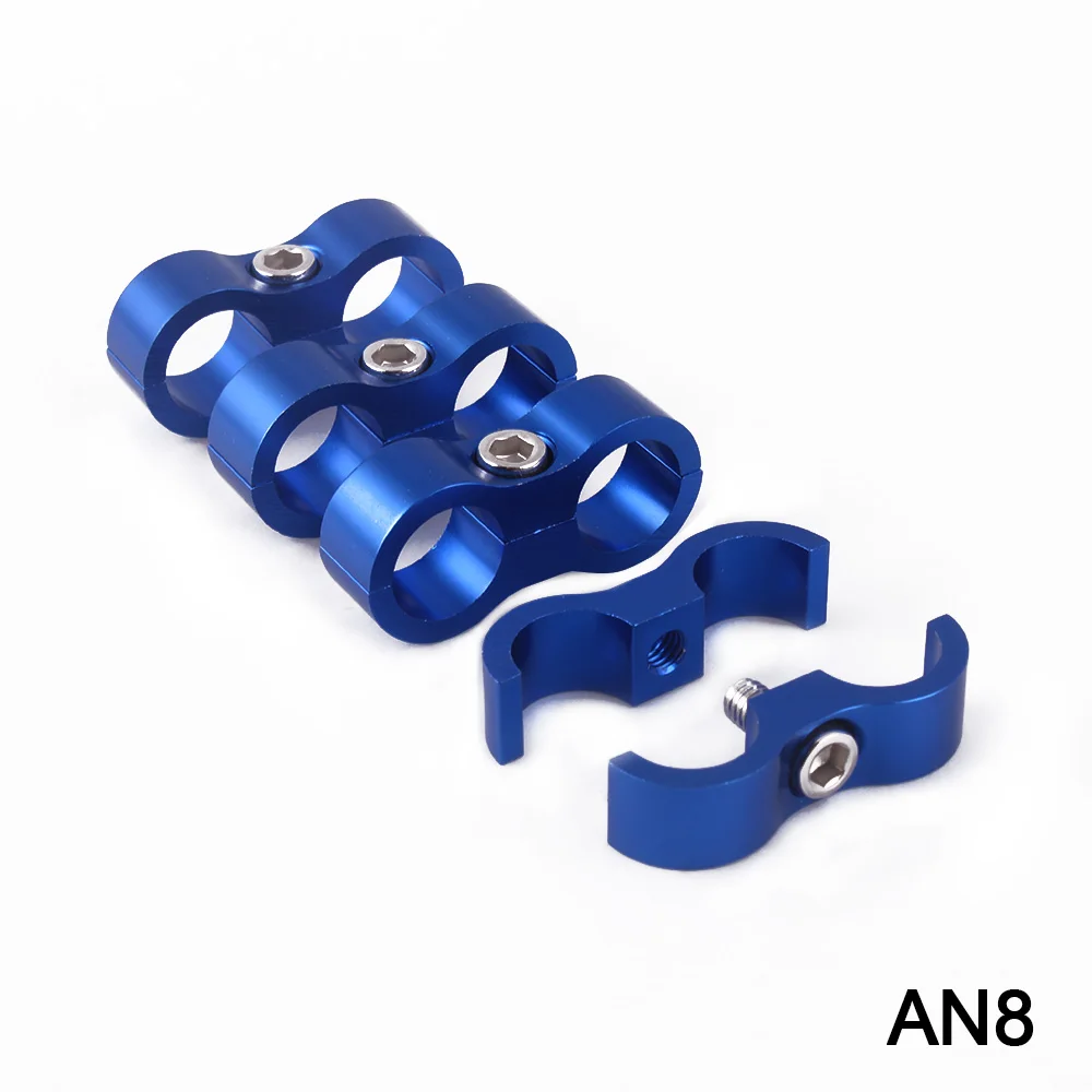 RASTP 4Pcs заготовка масло Топливный шланг для воды разделительный зажим Алюминиевый