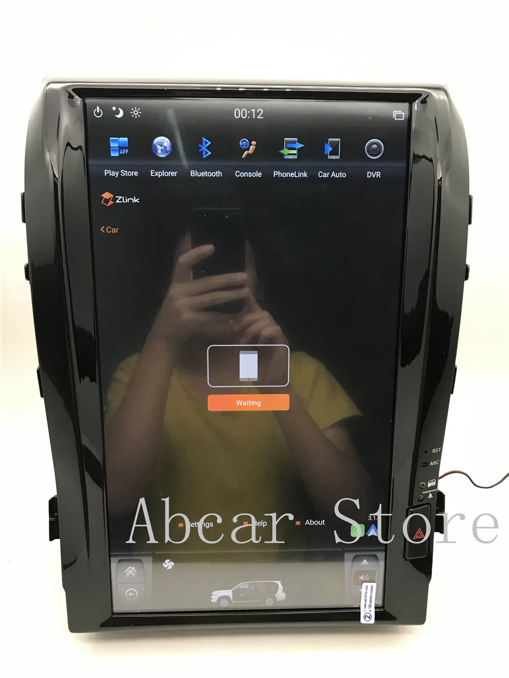 1" Tesla стиль Android 8,1 PX6 HDMI Автомобильный dvd-плеер gps навигация для Toyota LAND CRUISER LC200 2008- радио ips стерео